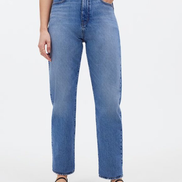 NWT Madewell The '90s Straight Crop Jean Sz 27 - Picture 2 of 9